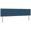 Image de vidaXL Tête de lit Bleu 200 cm Tissu