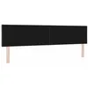 Image de vidaXL Tête de lit Marron foncé 200 cm Tissu, Tête de lit rectangulaire Moderne, Tissu Chic pour Confort stylé, Meuble Durable pour Votre Chambre