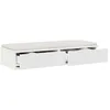 Image de vidaXL Tiroirs de lit Blanc 100 x 36,5 x 16,5 cm Bois d'ingénierie, Mobilier de Chambre Minimaliste, Rangement stylé, Solution spacieuse, boîte en Bois Durable, Design Gain de Place