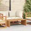 Image de vidaXL Table d'appoint de jardin Marron 110 x 55 x 35,5 cm