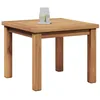 Image de vidaXL Table Basse Marron 45 x 45 x 36 cm Bois de Teck Massif