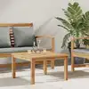 Image de vidaXL Table basse Marron 60 x 60 x 36 cm Bois de teck massif