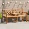 Image de vidaXL banc Marron 150 x 60 x 90 cm Bois de teck massif