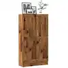 Image de vidaXL Bibliothèque vieux bois 82,5x30,5x150 cm bois d'ingénierie