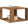 Image de vidaXL Table Basse Bois Ancien 51,5 x 51,5 x 30 cm Bois d'ingénierie, Table Basse Moderne pour Salon, en Bois, élégante et Fonctionnelle pour Un décor Cool