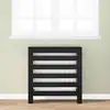 Image de vidaXL Cache-Radiateur Chêne noir 78 x 20 x 82 cm Bois d'ingénierie