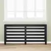 Image de vidaXL Cache-Radiateur Chêne noir 175 x 20 x 82 cm Bois d'ingénierie