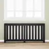 Image de vidaXL Cache-Radiateur Chêne noir 175 x 20 x 82 cm Bois d'ingénierie