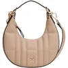 Image de Tommy Hilfiger Sac à Bandoulière Sac Femme Feminine Moon Demi-Lune, Beige (Coastal Taupe), Taille Unique