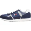 Image de Tommy Jeans Baskets de Running Homme Casual Basses, Bleu (Dark Night Navy), 40