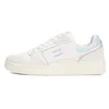 Image de Tommy Jeans TJW Retro Basket Sneaker Baskets pour femme, Ecru/Slushy Ice, 38 EU