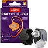 Image de Alpine PartyPlug Pro Bouchons d'Oreilles Hi-Fi pour Concerts, Protection Auditive Professionnelle 21dB, Nouveau et Amélioré, Qualité Premium pour Festivals, Musique & Raves, 3 Tailles, Transparent
