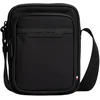 Image de Tommy Hilfiger Sac à Bandoulière Sac Homme Repreve Mini Reporter avec Fermeture Éclair, Noir (Black), Taille Unique