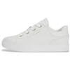 Image de Tommy Hilfiger pour femme. FW0FW08824 Baskets décontractées en cuir blanc (39), Plat, Lacets, Casuel