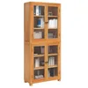 Image de vidaXL Ensemble de Meubles de Rangement 2 pc Naturel 80 x 35 x 185 cm, Salon, Étagères Rustiques Industrielles, Organisateur Moderne, Ensemble de Rangements, Gain de Place