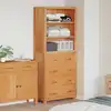 Image de vidaXL Ensemble de meubles de rangement Marron Bois d'ingénierie