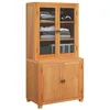 Image de vidaXL Ensemble de Meubles de Rangement Marron Bois d'ingénierie, Salon, Rectangulaire, Design Moderne, Matériaux Durables, Amplement de Rangement pour Espaces Désencombrés, Meubles Stylés