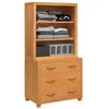 Image de vidaXL Ensemble de Meubles de Rangement Marron Bois d'ingénierie, Salon, Rectangulaire, Design Moderne, Matériaux Durables, Amplement de Rangement pour Espaces Désencombrés, Meubles Stylés