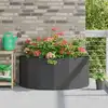 Image de vidaXL Jardinière Noir 120 x 60 x 50 cm Acier