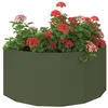 Image de vidaXL Jardinière Vert Olive 120 x 60 x 50 cm Acier, Jardin et terrasse, Pot de Fleurs résistant, Contenant décoratif, Support en Acier, Accent pour Le Jardin