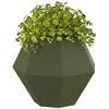 Image de vidaXL Jardinière Vert Olive 50 x 50 x 40 cm Acier