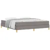 Image de vidaXL Lit à Ressorts avec Matelas Taupe 180 x 200 cm Tissu, Lit Chic en Tissu, avec tiroir Pratique, Matelas Box Spring Solide, Design Ergonomique et Confortable