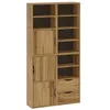 Image de vidaXL Armoires latérales 4 pcs ODDA 40x24x79 cm Bois Massif pin, Armoire, Buffet, Meuble de Rangement de Cuisine, Meuble de Rangement