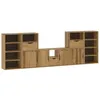 Image de vidaXL Meubles TV 5 pcs avec Rangement ODDA Bois de pin Massif