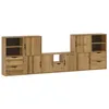 Image de vidaXL Meubles TV 5 pcs avec Rangement ODDA Bois de pin Massif