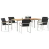 Image de vidaXL Ensemble de Salle à Manger pour Jardin 7 pc