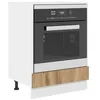 Image de vidaXL Armoire Suspendue Chêne Artisanal 60 x 46 x 81,5 cm, Armoire de Cuisine Moderne, Design rectangulaire, Grand Espace de Rangement, matériaux résistants, Style Contemporain
