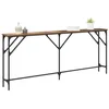 Image de vidaXL Table Console Bois Ancien 180 x 23 x 75 cm