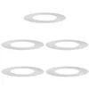 Image de vidaXL adapté pour Anneaux d'arbre Plats 5 pcs Argent Ø40 / 70 cm, Décor Moderne pour Jardin et terrasse, Protecteur d'arbre Durable, Accessoire de Jardin, Garde-Racines