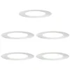 Image de vidaXL adapté pour Anneaux d'arbre Plats 5 pcs Argent Ø50 / 80 cm, Décor Moderne pour Jardin et terrasse, Protecteur d'arbre Durable, Accessoire de Jardin, Garde-Racines