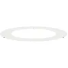 Image de vidaXL adapté pour Anneau d'arbre Plat Blanc Ø60 / 90 cm Acier, Décor Moderne pour Jardin et terrasse, Protecteur d'arbre Durable, Accessoire de Jardin, Garde-Racines