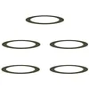 Image de vidaXL adapté pour Anneaux d'arbre Plats 5 pcs Vert Olive Ø90 / 120 cm, Jardin, terrasse, Pot en métal Moderne, Affichage surélevé, Design Minimaliste, décor extérieur, Accent de Base d'arbre