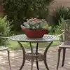 Image de vidaXL Cache-pot de jardin Rouillé 35 x 35 x 15 cm