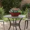 Image de vidaXL Cache-pot de jardin 5 pcs Rouillé 35 x 35 x 15 cm