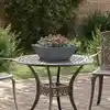Image de vidaXL Cache-pot de jardin 5 pcs Anthracite 40 x 40 x 15 cm
