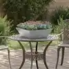 Image de vidaXL Cache-pot de jardin 5 pcs Argent 50 x 50 x 15 cm