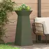 Image de vidaXL Jardinière à pilier 2 pcs Olive 40 x 40 x 100 cm