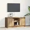 Image de vidaXL Unites TV Marron 100 x 34 x 50 cm Bois d'ingénierie