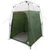Image de vidaXL Tente de Douche avec stockage Vert 160 x 160 x 227 cm Acier, Tente de douche portable, abri de camping extérieur, espace de confidentialité, montage rapide en voyage, mobile et compacte pour la