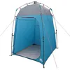 Image de vidaXL Tente de Douche avec stockage Bleu 160 x 160 x 227 cm Acier, Tente de douche portable, abri de camping extérieur, espace de confidentialité, montage rapide en voyage, mobile et compacte pour la