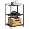 Image de vidaXL Rangement de Cuisine avec étagère Noir 60 x 50 x 92 cm Acier, Solutions de Rangement Moderne, étagère en Acier rectangulaire pour Une Organisation Solide, Support Compact d'ustensiles
