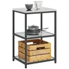 Image de vidaXL Rangement de Cuisine avec étagère Argent 60 x 50 x 92 cm Acier, Rangement de Cuisine Moderne, étagère rectangulaire, Solution en Acier Robuste, organisé pour la Maison