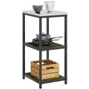 Image de vidaXL Rangement de Cuisine Vert Olive 40 x 50 x 92 cm Acier, Rangement de Cuisine Moderne, étagère rectangulaire, Solution en Acier Robuste, organisé pour la Maison