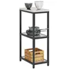 Image de vidaXL Rangement de Cuisine HATTEM Argenté 30 x 50 x 92 cm Acier, Cuisine, Solutions de Rangement Modernes, Étagères Rectangulaires, Mobilier Extérieur, Armoires Élégantes, Gain de Place