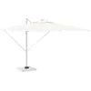 Image de vidaXL Pied de Parasol Argent 23 x 14 x 6 cm, Base de Parasol Moderne pour Jardin et terrasse, Support Minimaliste et idéal pour Vos Essentiels d'été