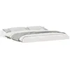 Image de vidaXL Cadre de lit Blanc 180 x 200 cm Pin Massif